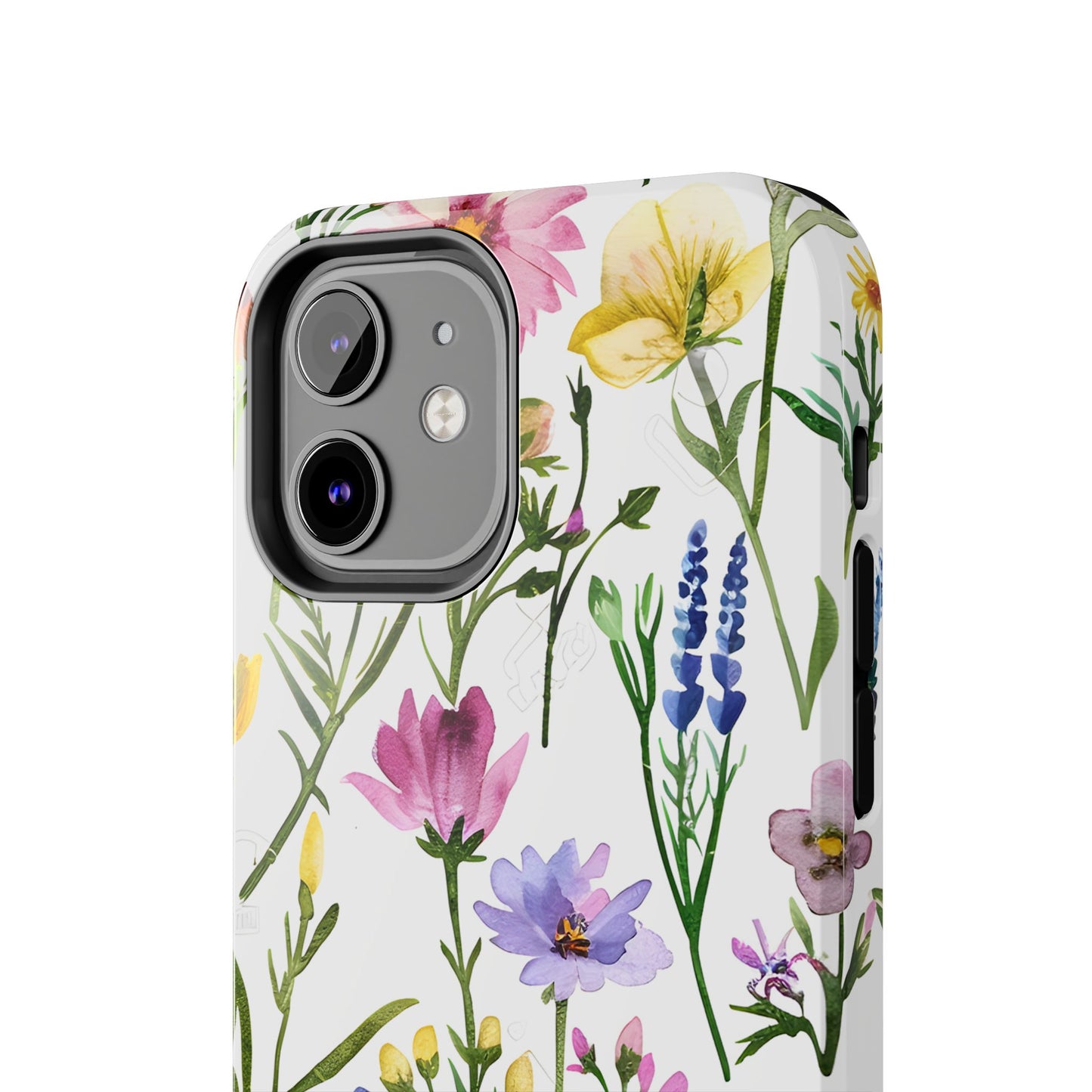 Floral Phone Case - Elegant Flower Print Cover for iPhone & Samsung, Botanical Phone Cover