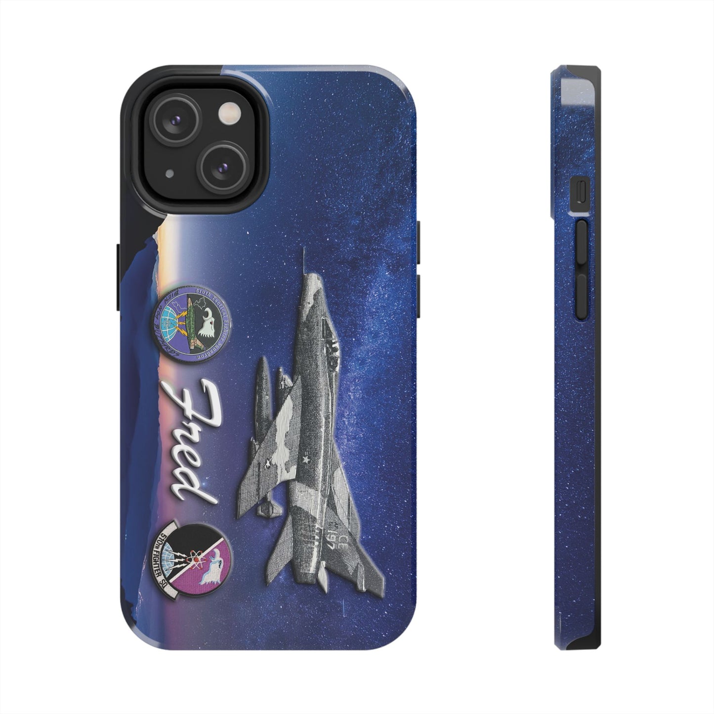 Air Force F100 Super Sabre Fighter Custom iPhone Case, Vietnam Era