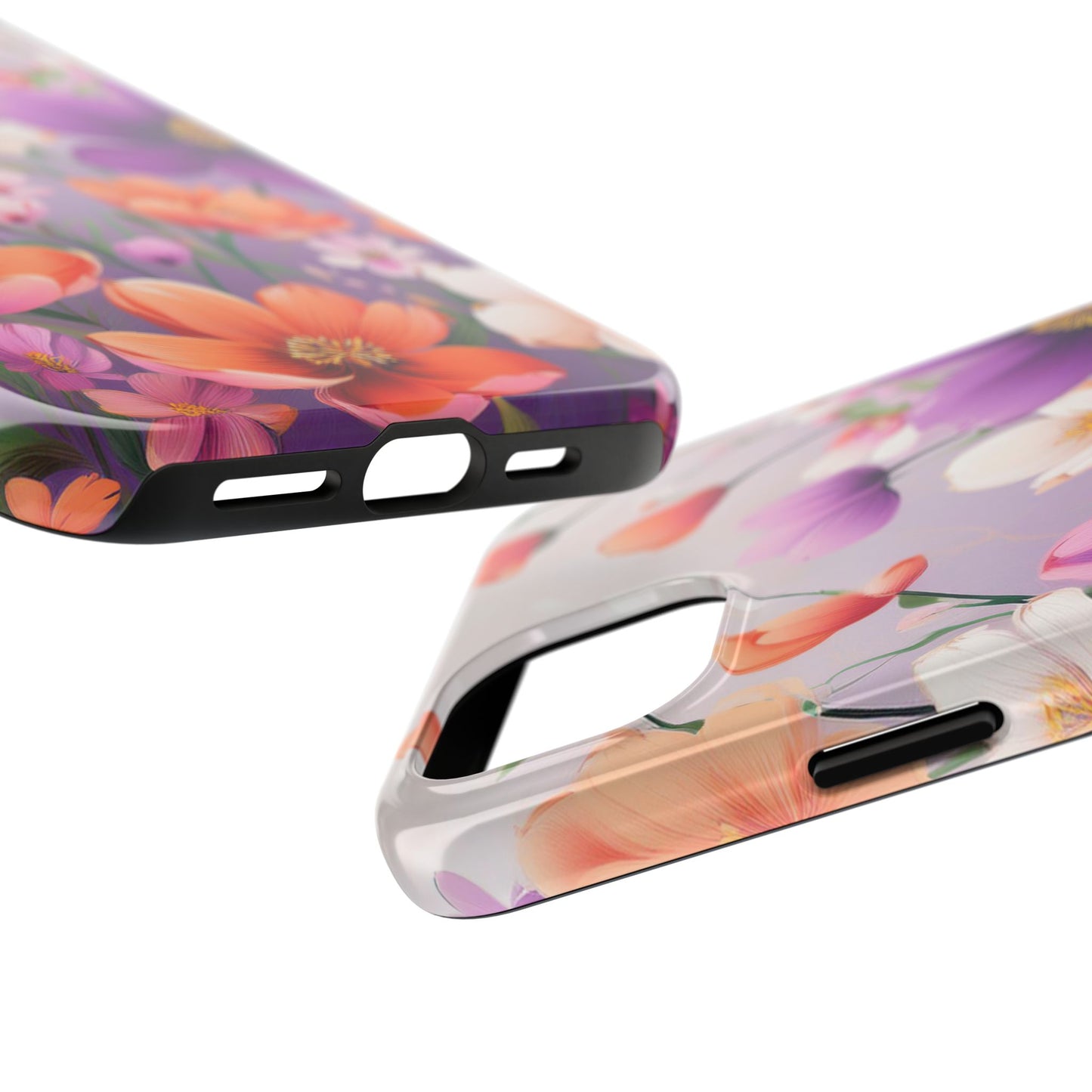 Floral Phone Case - Flower Print Cover for iPhone & Samsung, Flower Print