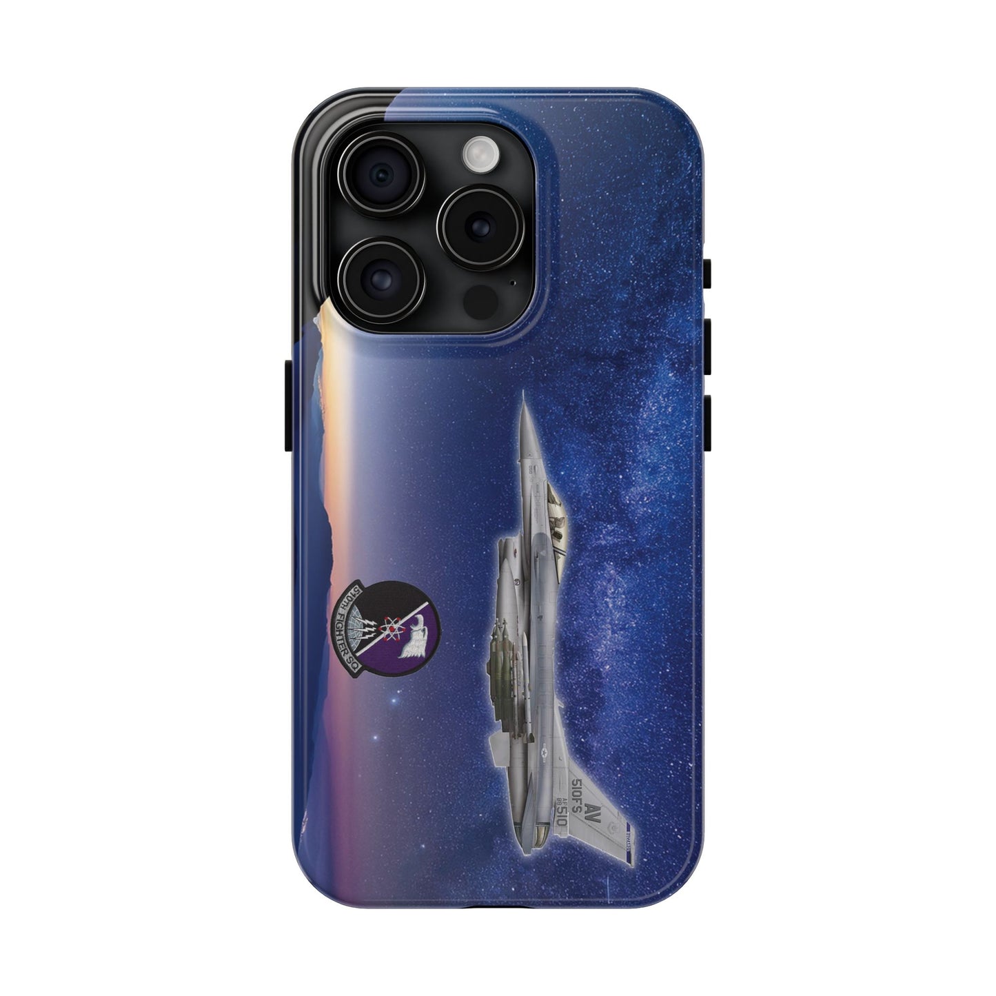 Air Force Squadron 510 iPhone Cell Phone Case, F16 Phone Case, Air Force 510th Patch