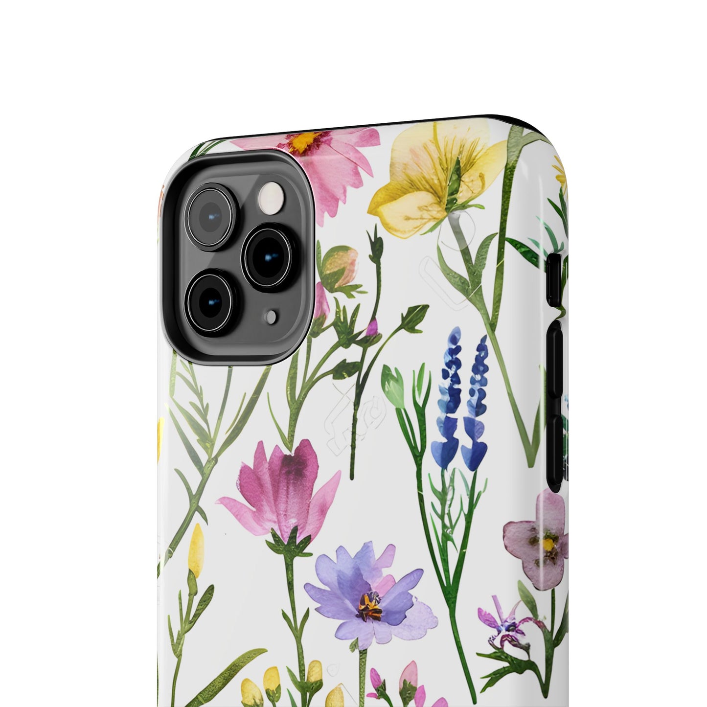 Floral Phone Case - Elegant Flower Print Cover for iPhone & Samsung, Botanical Phone Cover