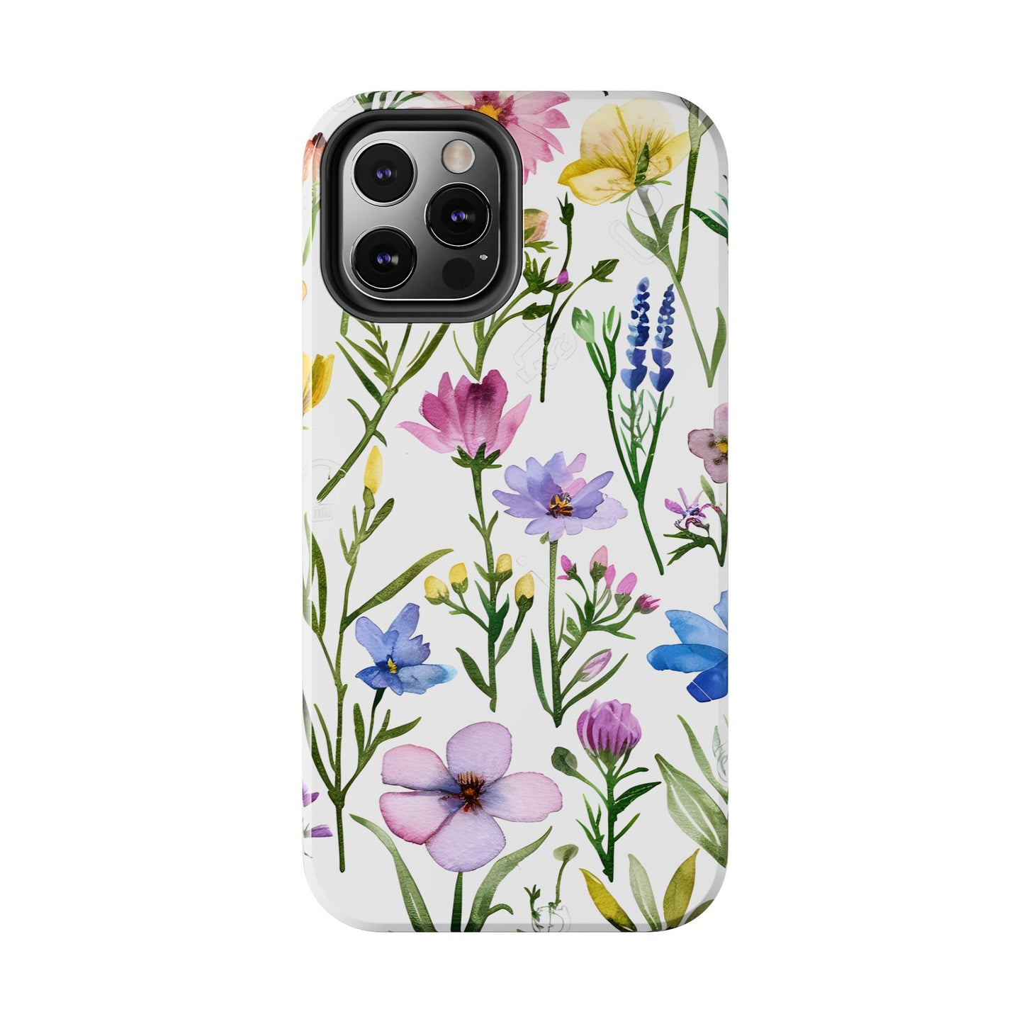 Floral Phone Case - Elegant Flower Print Cover for iPhone & Samsung, Botanical Phone Cover