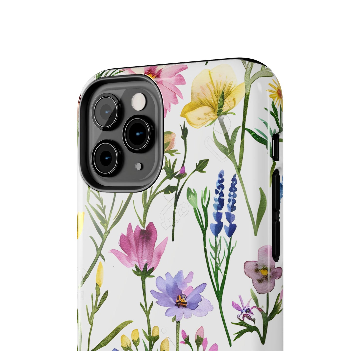 Floral Phone Case - Elegant Flower Print Cover for iPhone & Samsung, Botanical Phone Cover