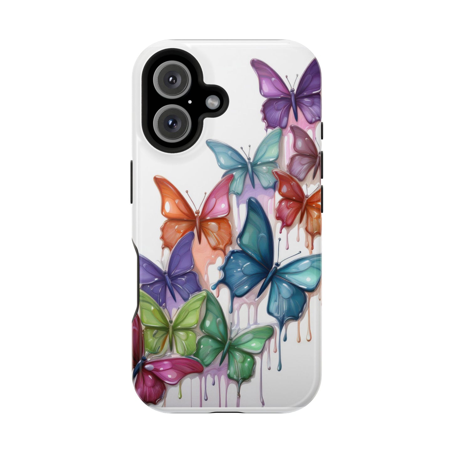 MagSafe Butterflies Phone Case, Top Trending iPhone Phone Case, Vibrant Phone Case