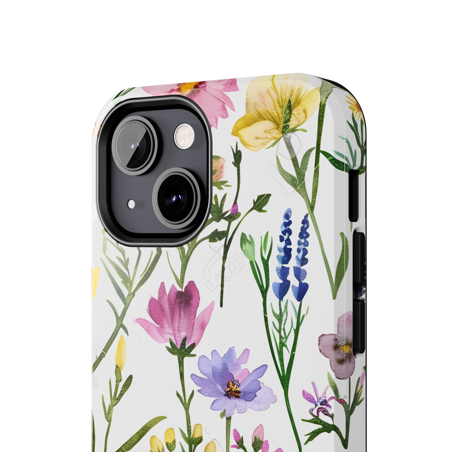 Floral Phone Case - Elegant Flower Print Cover for iPhone & Samsung, Botanical Phone Cover