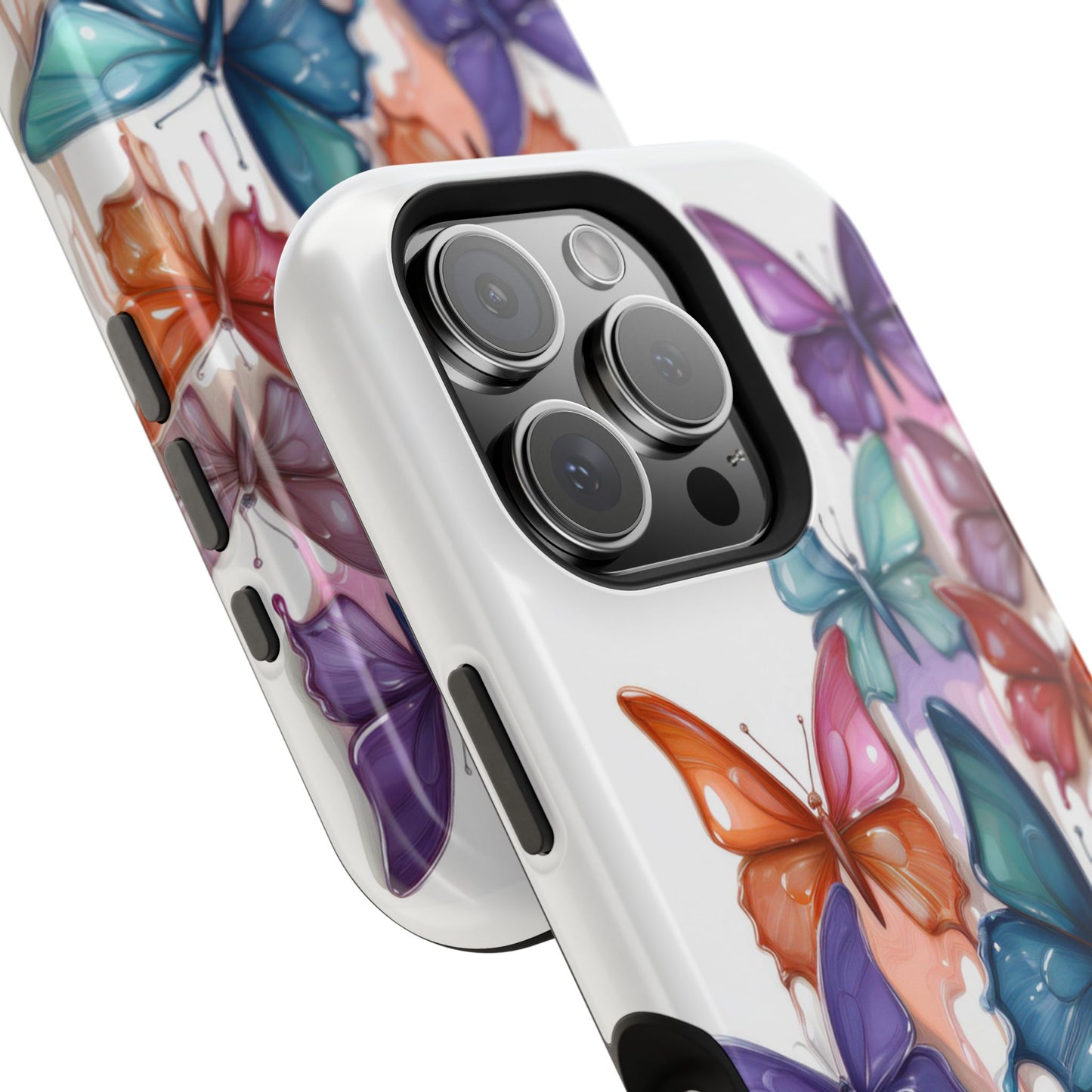 MagSafe Butterflies Phone Case, Top Trending iPhone Phone Case, Vibrant Phone Case