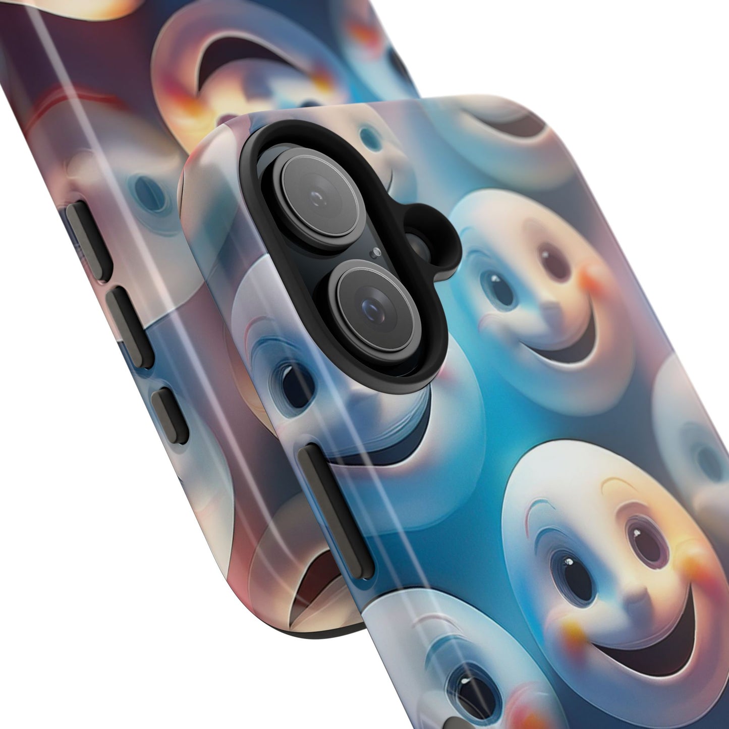 Funny Smiley Face Tough Phone Case, iPhone Samsung Phone Cover