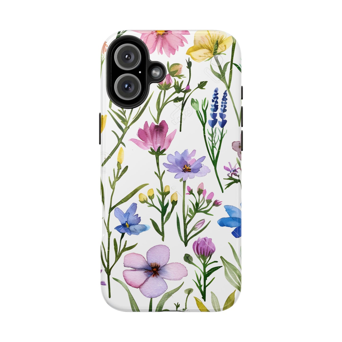Floral Phone Case - Elegant Flower Print Cover for iPhone & Samsung, Botanical Phone Cover
