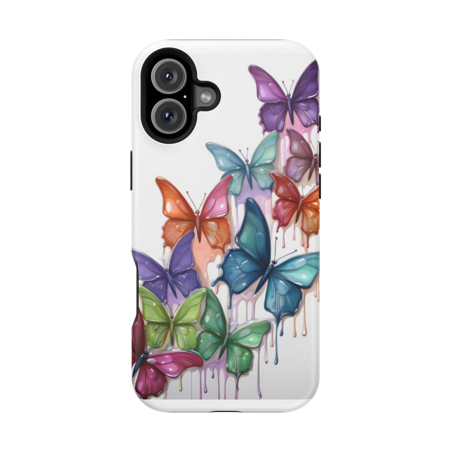 MagSafe Butterflies Phone Case, Top Trending iPhone Phone Case, Vibrant Phone Case