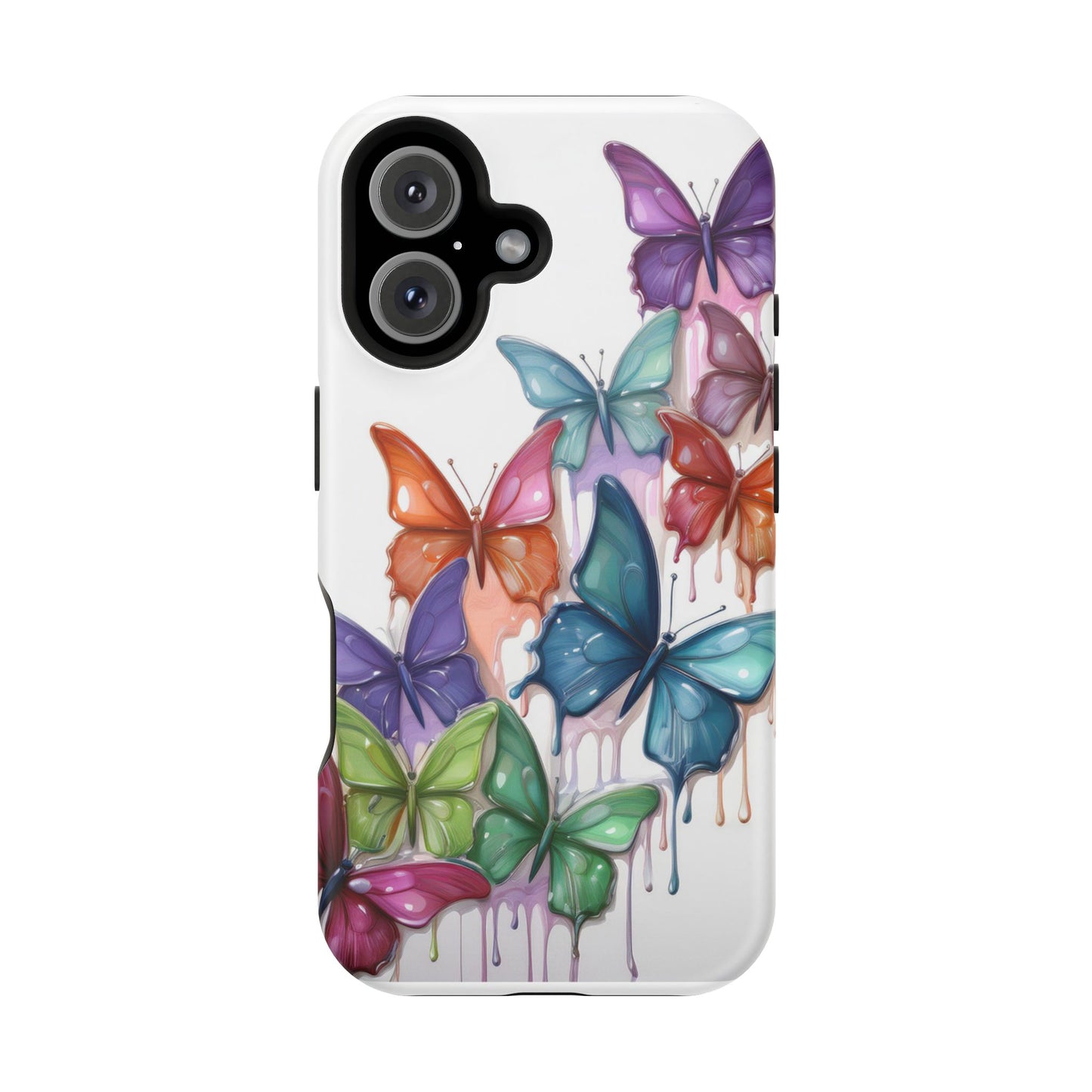 MagSafe Butterflies Phone Case, Top Trending iPhone Phone Case, Vibrant Phone Case