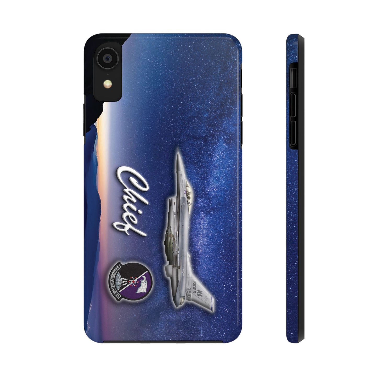 Air Force Squadron 510 Personalized iPhone Cell Phone Case, F16 Phone Case, Air Force 510th