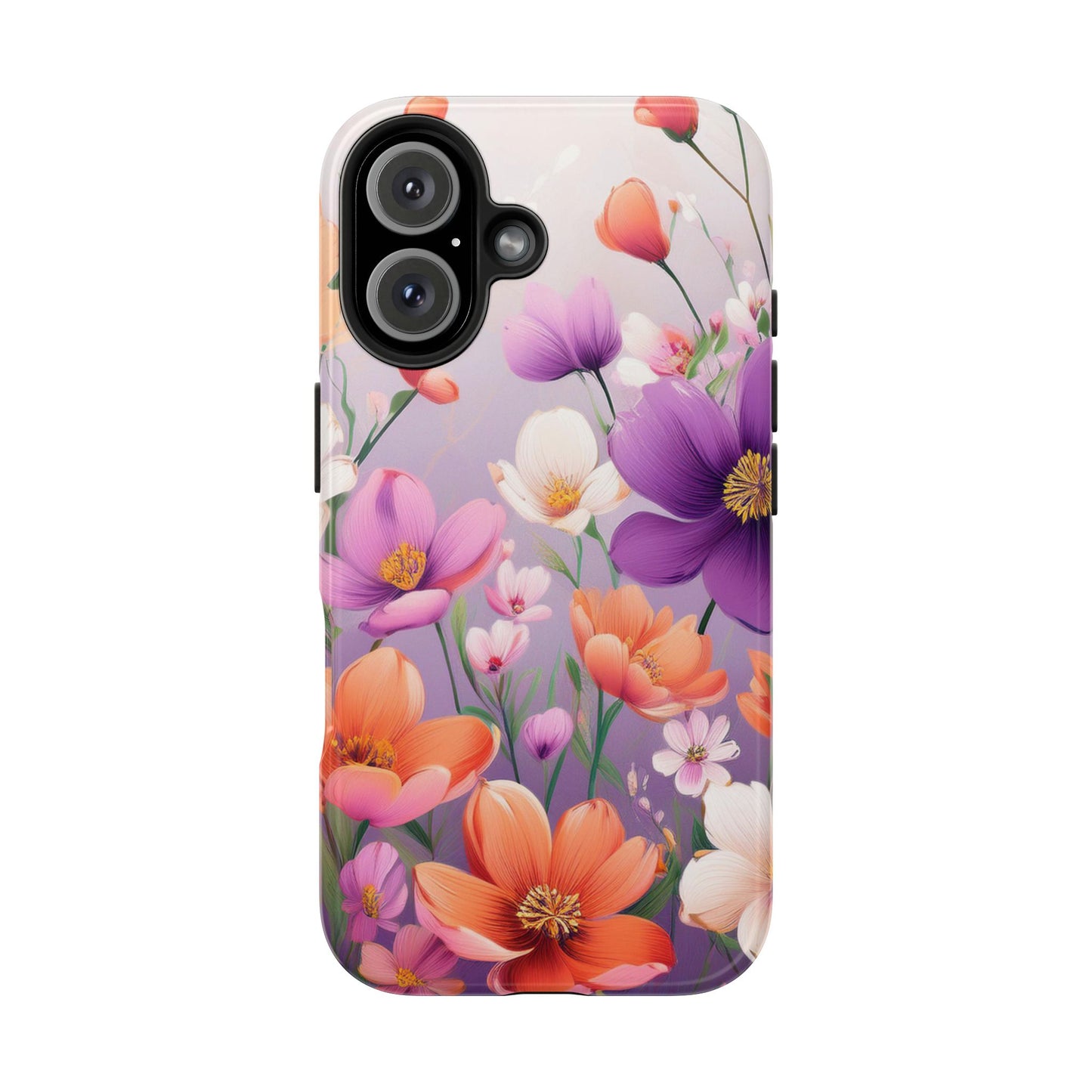 Floral Phone Case - Flower Print Cover for iPhone & Samsung, Flower Print