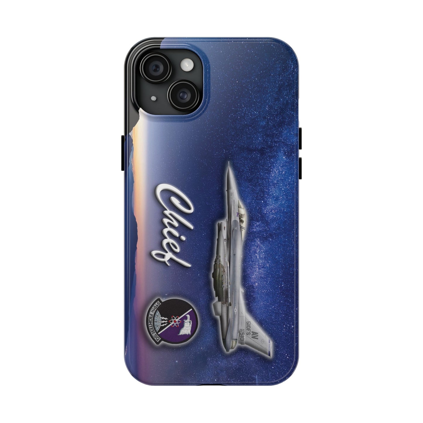 Air Force Squadron 510 Personalized iPhone Cell Phone Case, F16 Phone Case, Air Force 510th