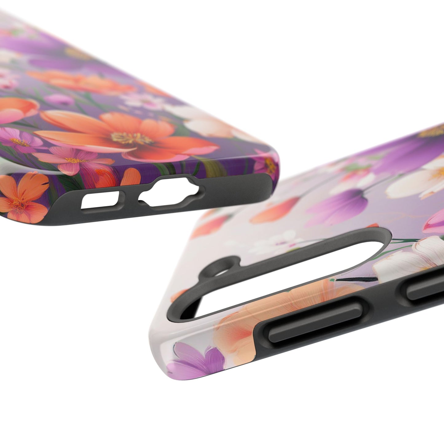 Floral Phone Case - Flower Print Cover for iPhone & Samsung, Flower Print