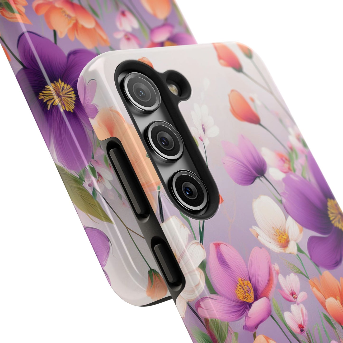 Floral Phone Case - Flower Print Cover for iPhone & Samsung, Flower Print