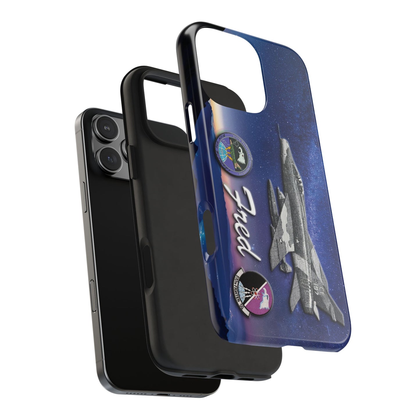 Air Force F100 Super Sabre Fighter Custom iPhone Case, Vietnam Era