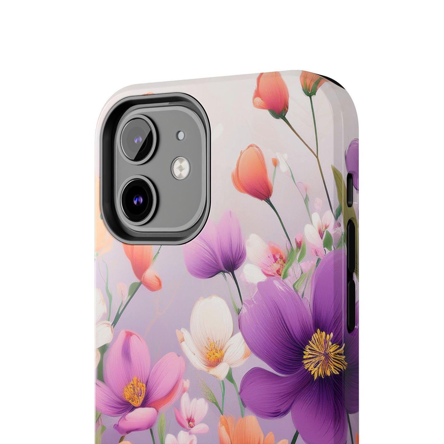 Floral Phone Case - Flower Print Cover for iPhone & Samsung, Flower Print