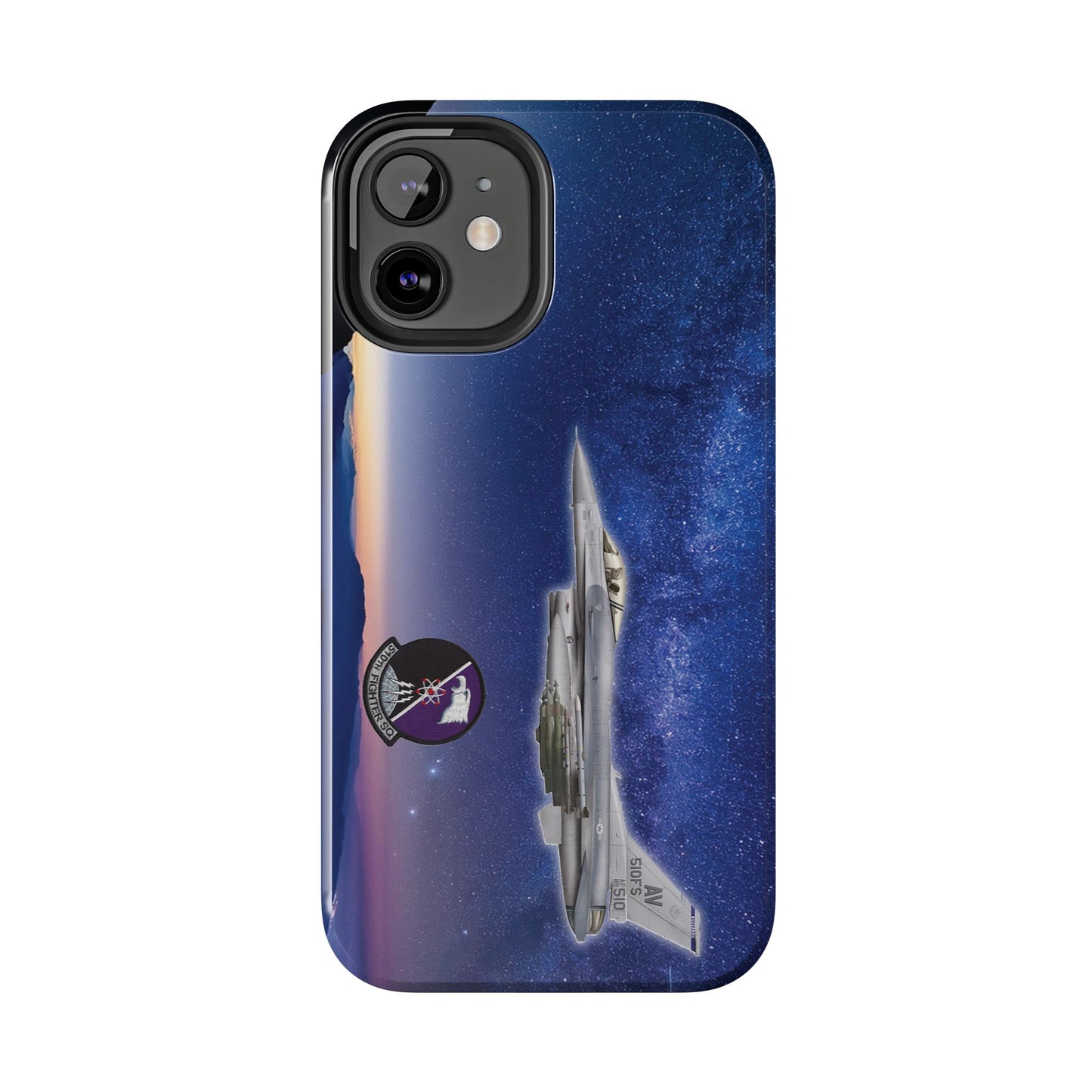 Air Force Squadron 510 iPhone Cell Phone Case, F16 Phone Case, Air Force 510th Patch