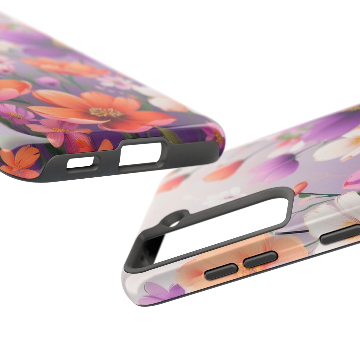 Floral Phone Case - Flower Print Cover for iPhone & Samsung, Flower Print