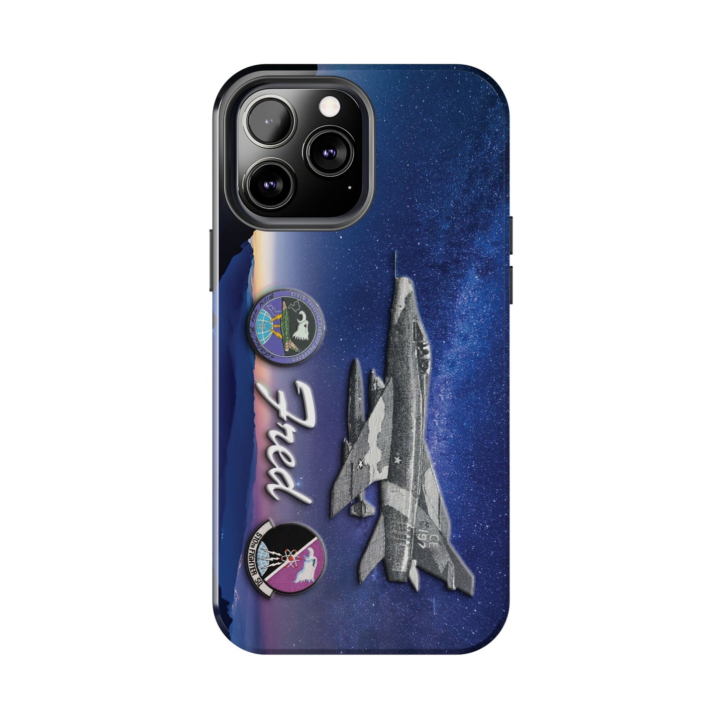 Air Force F100 Super Sabre Fighter Custom iPhone Case, Vietnam Era