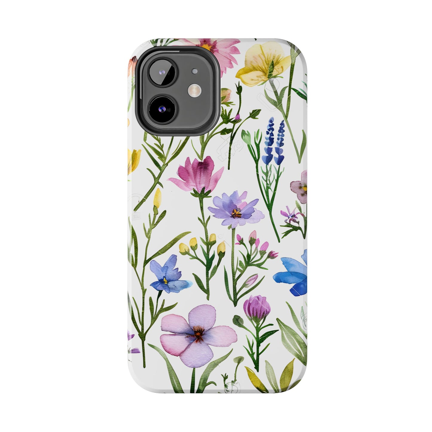 Floral Phone Case - Elegant Flower Print Cover for iPhone & Samsung, Botanical Phone Cover