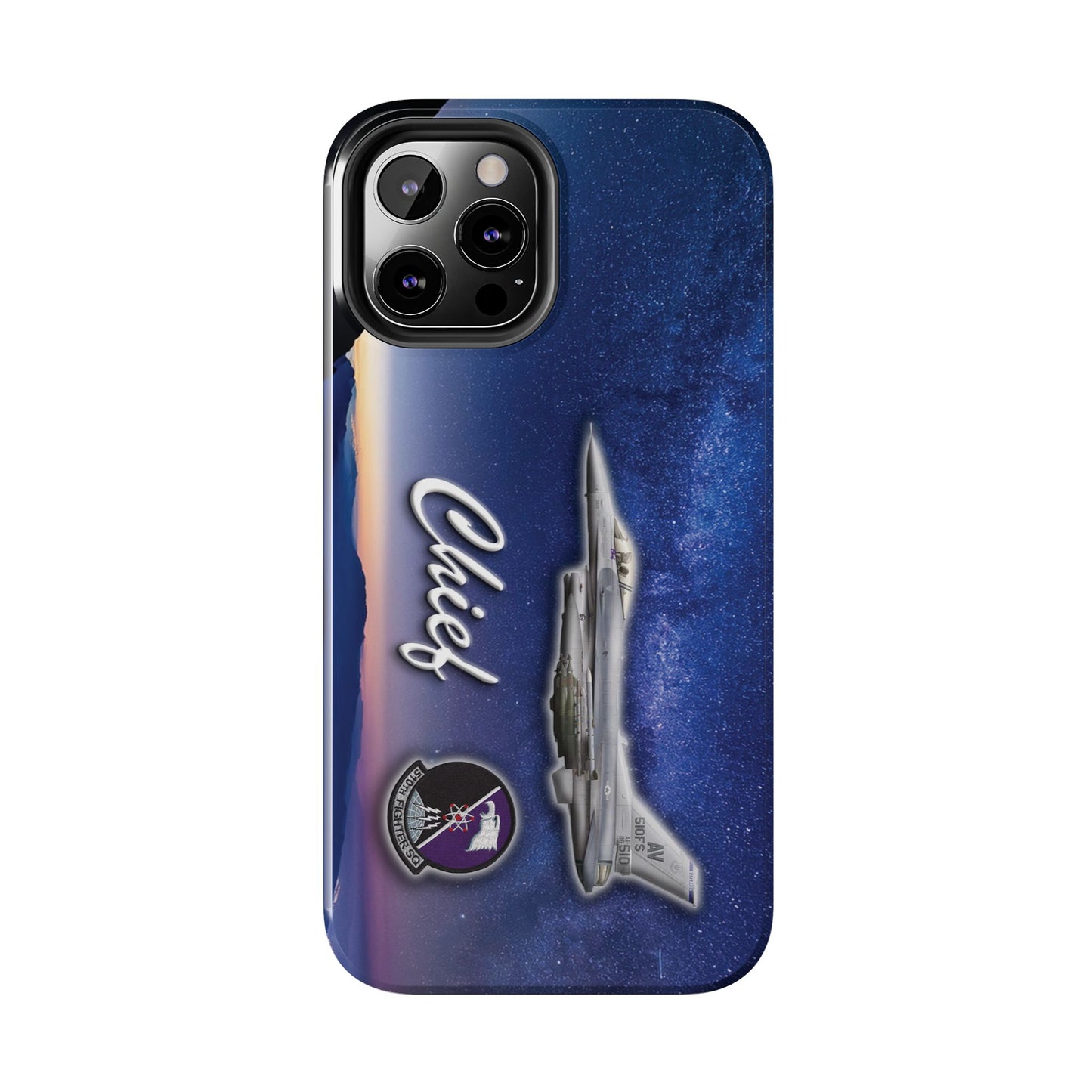 Air Force Squadron 510 Personalized iPhone Cell Phone Case, F16 Phone Case, Air Force 510th