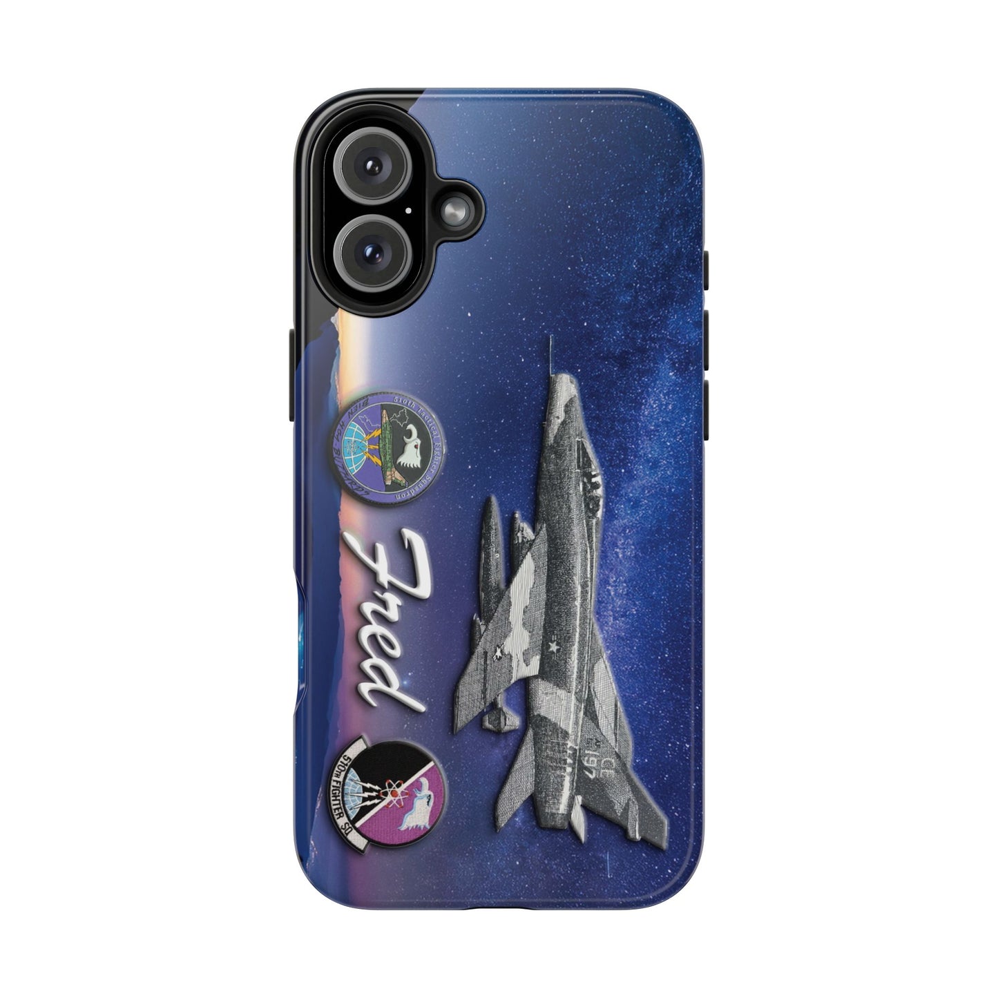 Air Force F100 Super Sabre Fighter Custom iPhone Case, Vietnam Era