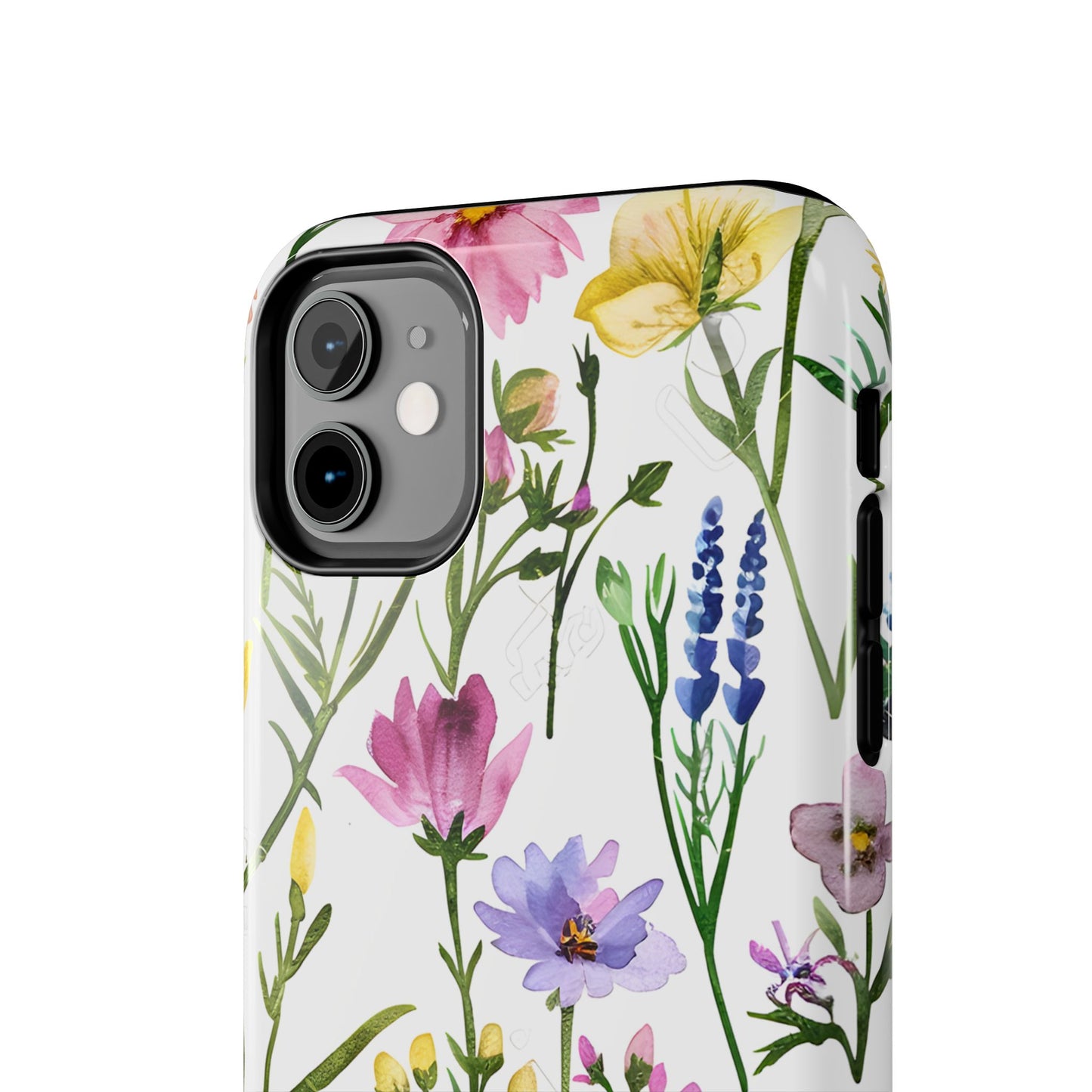 Floral Phone Case - Elegant Flower Print Cover for iPhone & Samsung, Botanical Phone Cover