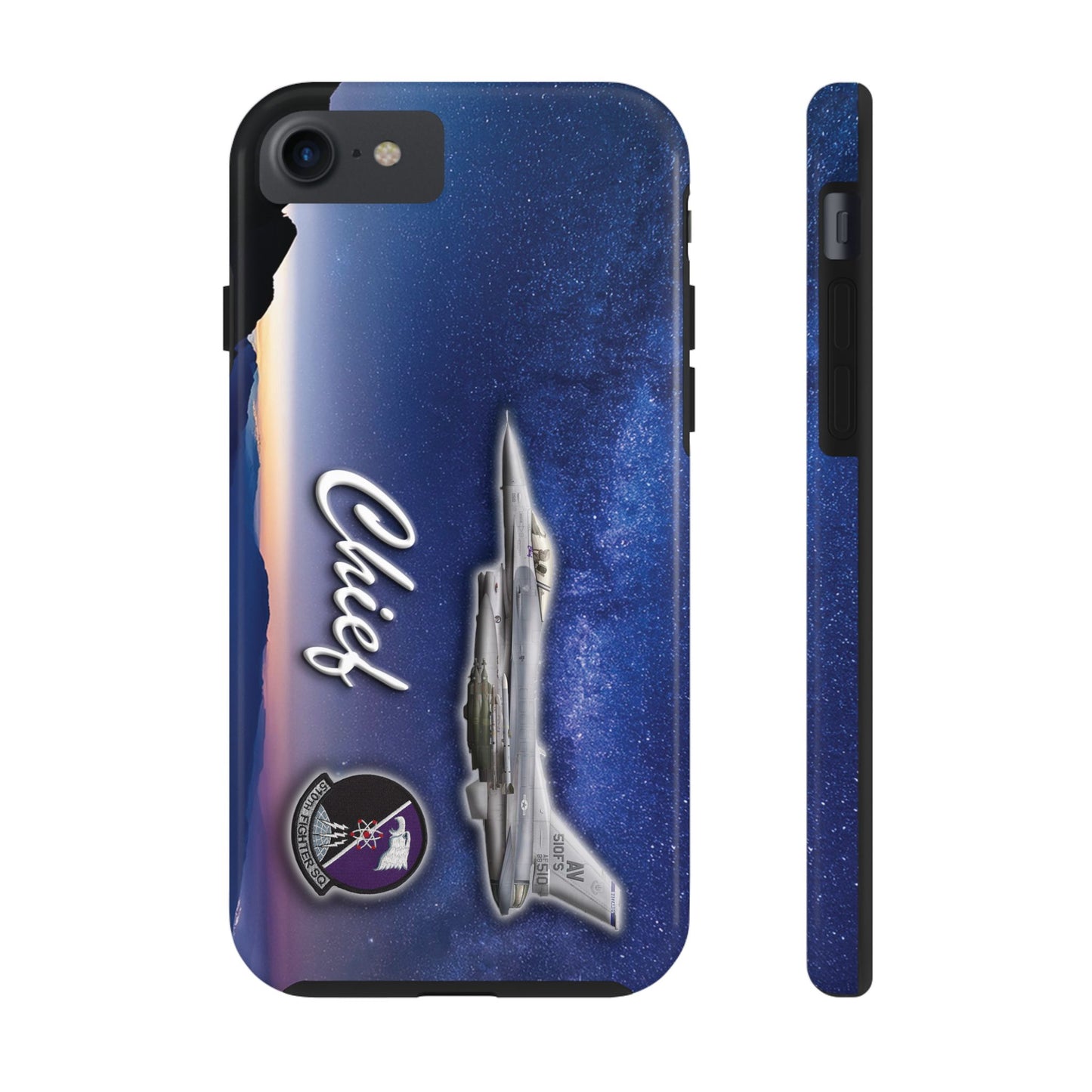Air Force Squadron 510 Personalized iPhone Cell Phone Case, F16 Phone Case, Air Force 510th