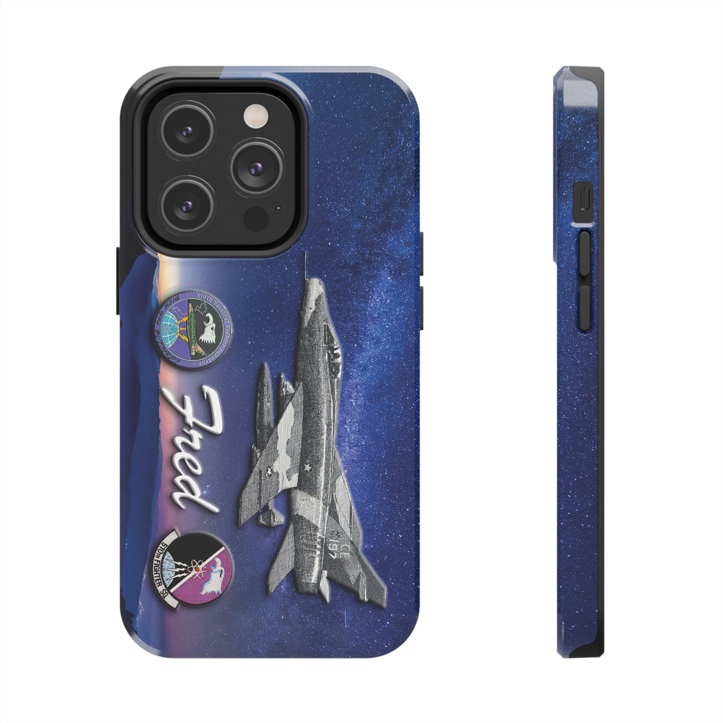Air Force F100 Super Sabre Fighter Custom iPhone Case, Vietnam Era