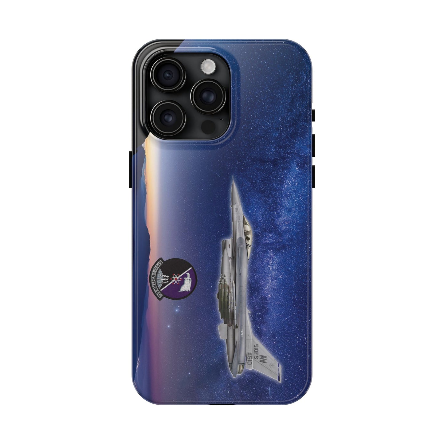 Air Force Squadron 510 iPhone Cell Phone Case, F16 Phone Case, Air Force 510th Patch