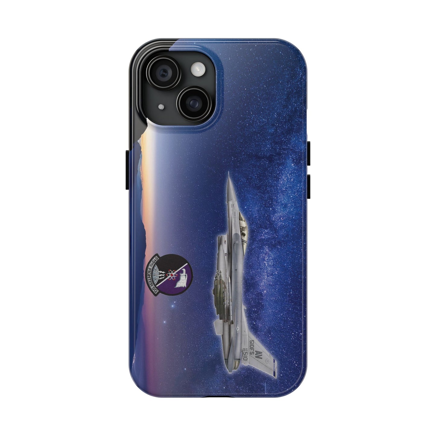 Air Force Squadron 510 iPhone Cell Phone Case, F16 Phone Case, Air Force 510th Patch