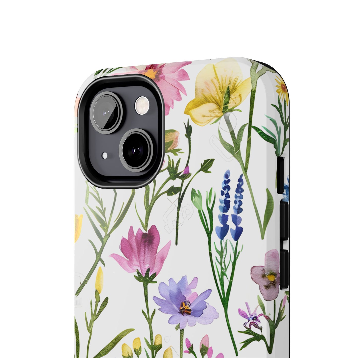 Floral Phone Case - Elegant Flower Print Cover for iPhone & Samsung, Botanical Phone Cover