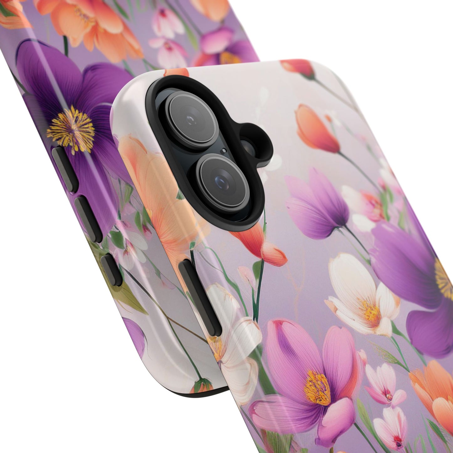 Floral Phone Case - Flower Print Cover for iPhone & Samsung, Flower Print
