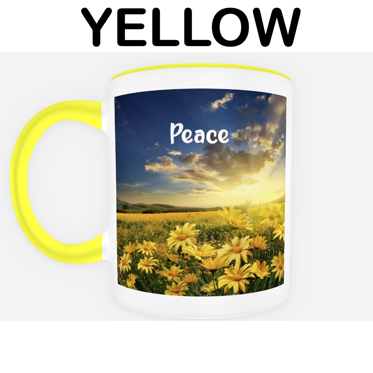 Custom 11-Ounce Coffee Mug – Personalized and Available in Multiple Colors, 2 Sided Print