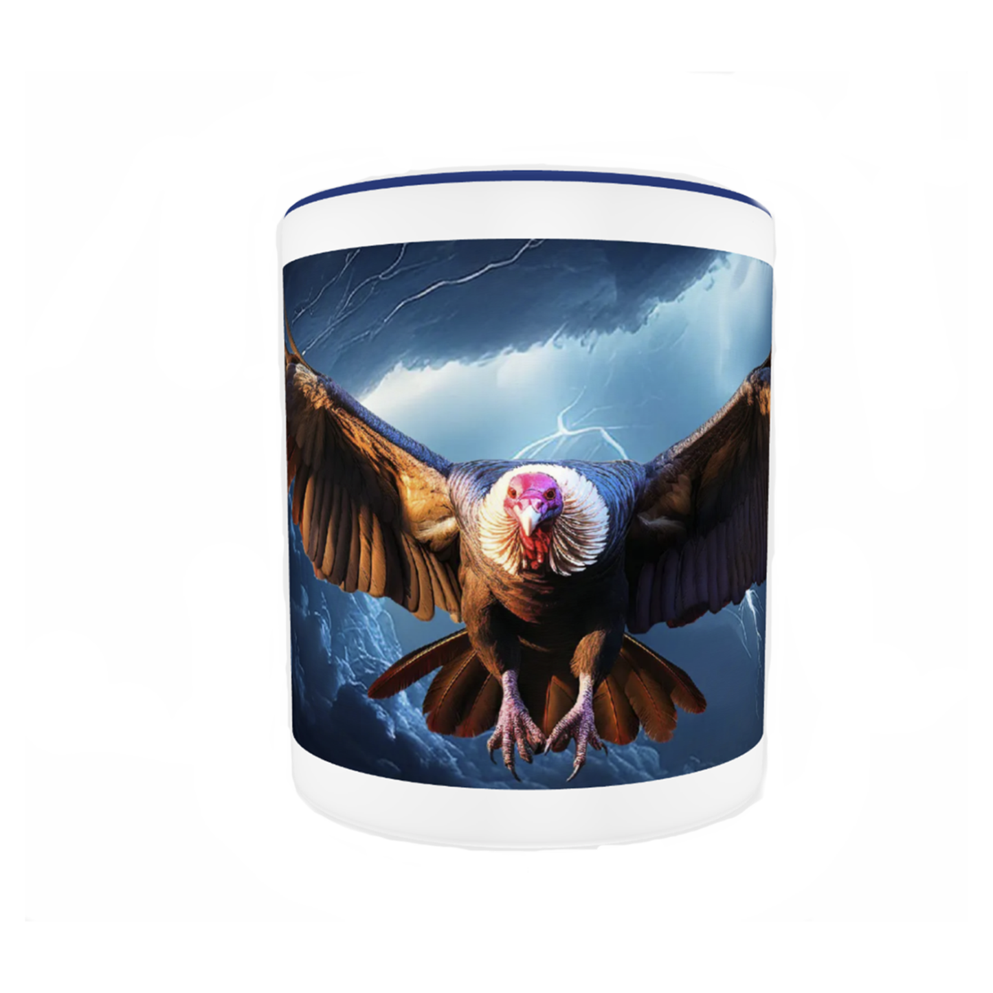 Air Force Squadron 510 Coffee Cup – "Buzzards Rule" Stormy Night Design (11 oz)