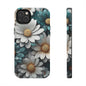 Blue and White Daisy Phone Case – Floral Samsung & iPhone Cover