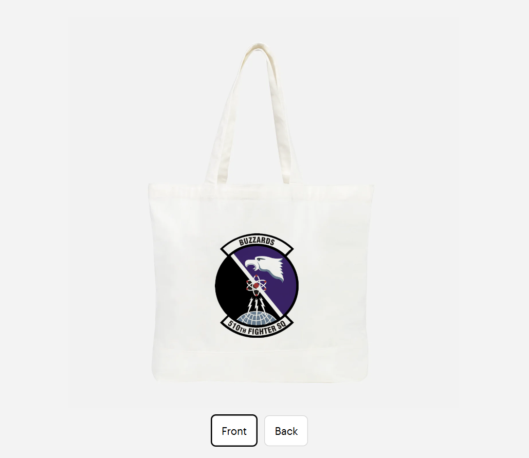 Cotton Canvas Tote Bag – Black or Neutral Trim, Double-Sided Printing, 100% Cotton